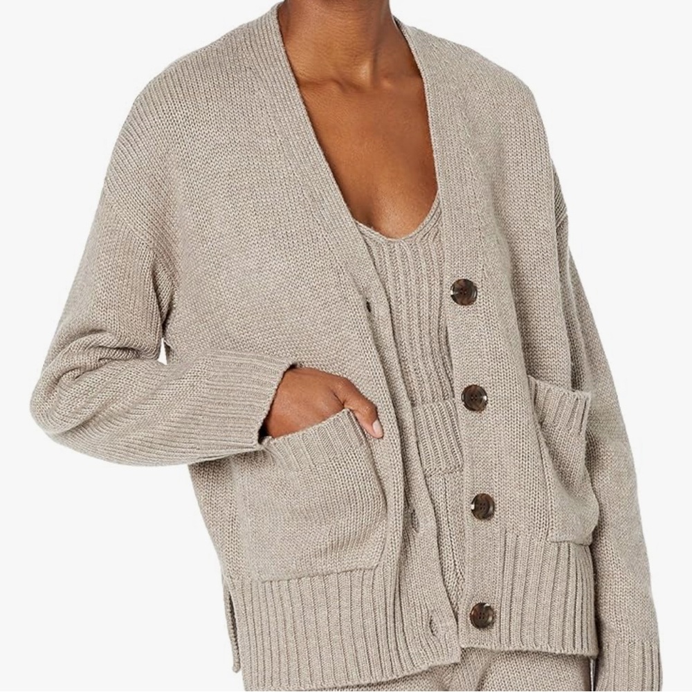 Cozy knit cardigan